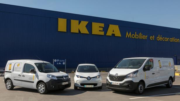 Renault und Ikea gründen einen Carsharing-Dienst für Möbelkäufer