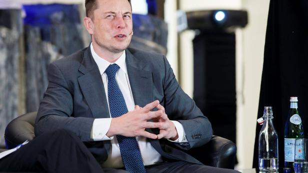 CEO of Tesla Motors Elon Musk attends an environmental conference at Astrup Fearnley Museum in Oslo