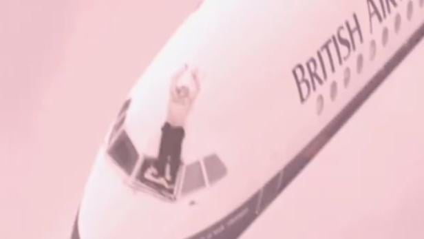 Screenshot aus eine Doku über British Airways Flug 5390