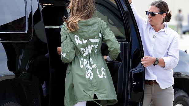 US-FIRST-LADY-MELANIA-TRUMP-VISITS-IMMIGRANT-DETENTION-CENTER-ON