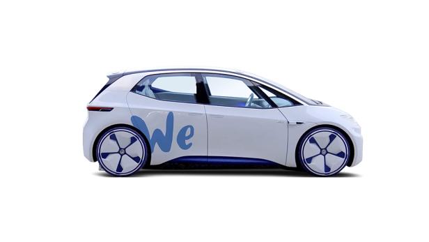 Volkswagen-Studie I.D. als Carsharing-Fahrzeug