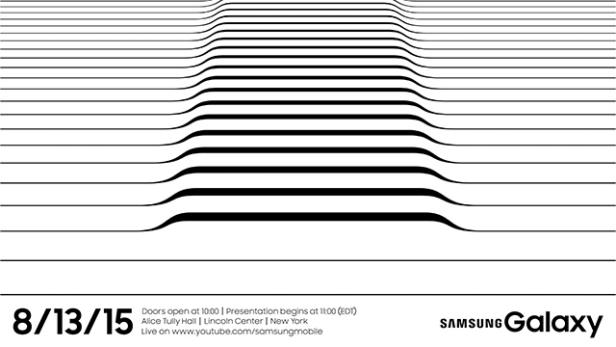 Einladung zur Samsung-Produktpräsentation am 13. August in New York