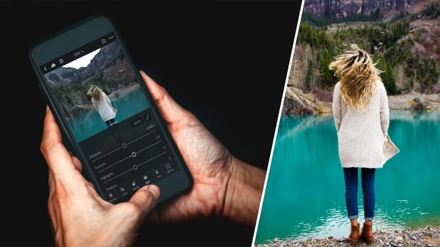 Mit den richtigen Apps können Urlaubsfotos beeindruckend aufpoliert werden