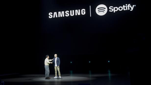 Spotify kooperiert mit Samsung