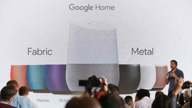 Rishi Chandra discusses the Google Home device in San Francisco