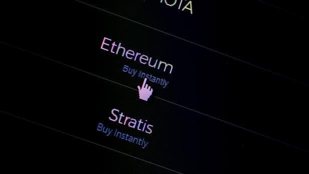 FILE PHOTO: Illustration photo of Cryptocurrencies on a website