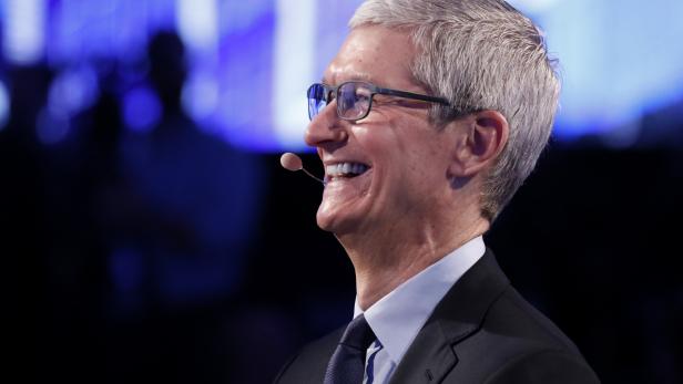 Apple CEO Cook speaks at The Bloomberg Global Business Forum in New York