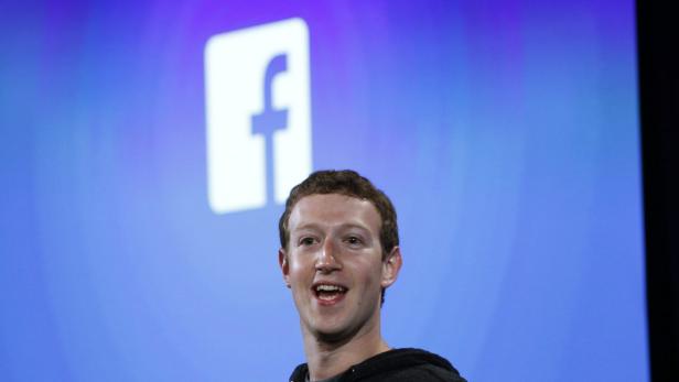 Mark Zuckerberg zeigte sich vor allem über das rasante Nutzerwachstum von Facebook, Instagram und WhatsApp erfreut