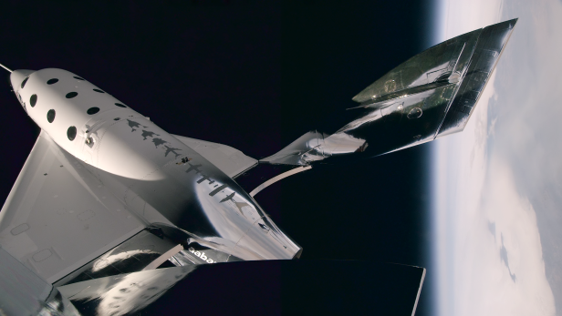 Das SpaceShipTwo soll bald mit Touristen ins All fliegen