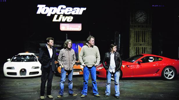 James May, Jeremy Clarkson und Richard Hammond haben das Konzept von Top Gear umgekrempelt und die Auto-Show mit zahlreichen Comedy-Elementen wiederbelebt