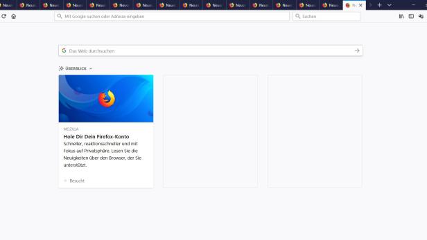So einfach kann&#039;s gehen: Bei Firefox scrolled man einfach zwischen den Tabs hin und her.