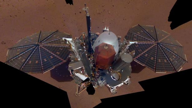 Selfie der NASA-Sonde InSight