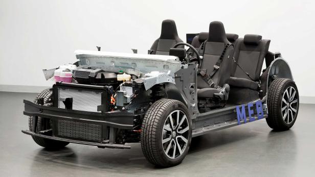 VWs Modularer Elektrobaukasten (MEB) ist das Grundgerüst einer neuen Serie an E-Autos