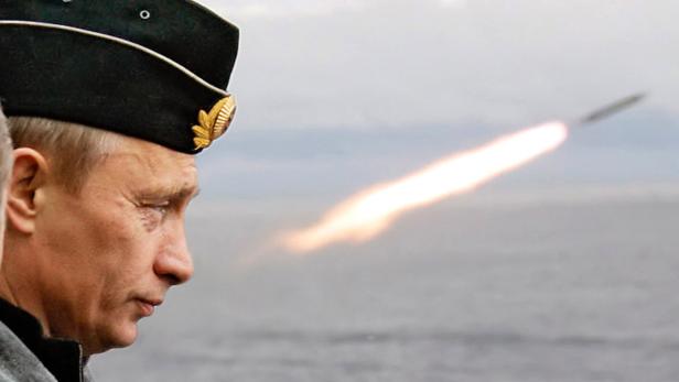 Wladimir Putin war beim Raketentest dabei (Archivbild)