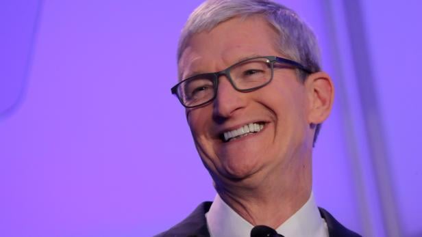 Apple CEO Tim Cook speaks at Anti-Defamation League's "Never is Now" summit in New York