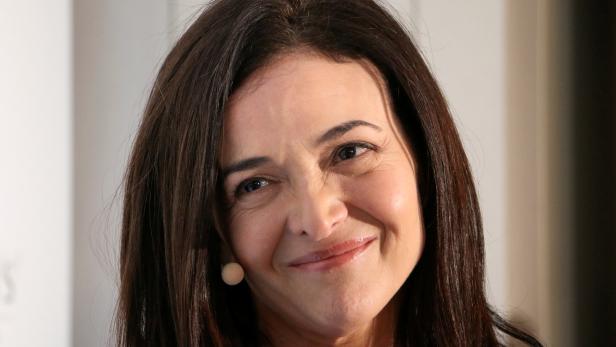 Facebook Chief Operating Officer Sandberg attends an event on the sidelines of the World Economic Forum in Davos