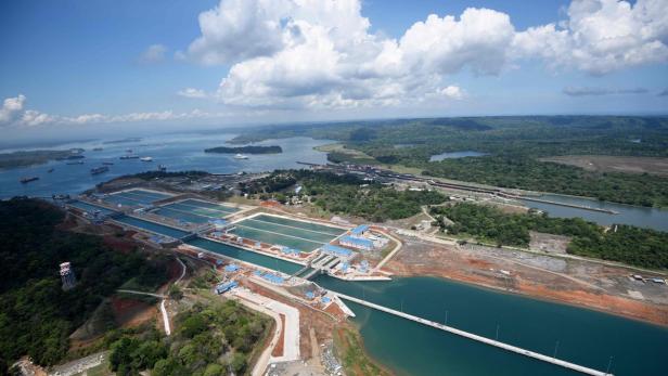 Der Panamakanal öffnet am Sonntag erstmals seine neuen Schleusen