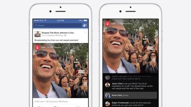 Facebook will seinen Nutzern Live-Videos schmackhaft machen