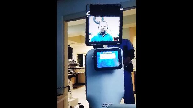 US-TECHNOLOGY-HEALTH-ROBOT-DOCTOR