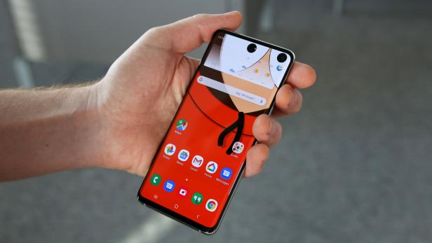 Das Galaxy S10 hat offenbar eine Sicherheitsschwachstelle.