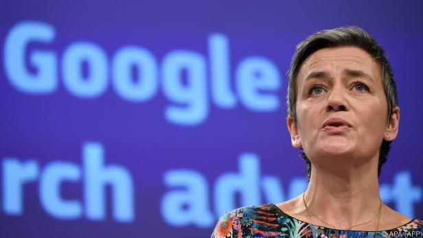 EU-Kommissarin Margrethe Vestager hat Internet-Giganten im Visier