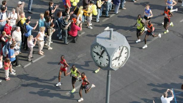 Anfeuern ist ebenso wichtig: Was wäre ein Marathon ohne Zuschauer?