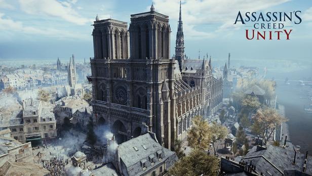 Notre Dame in Assassin&#039;s Creed Unity