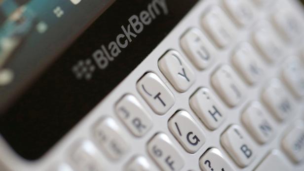 FILE PHOTO --  A Blackberry smartphone is displayed in this illustrative picture taken in Bordeaux, Southwestern France