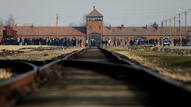 U.S. Vice President Mike Pence visits the former concentration camp Auschwitz