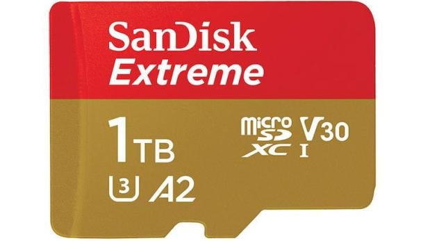 Die neue 1-Terabyte-Speicherkarte von SanDisk