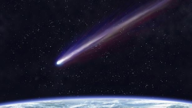 Nahe an der Erde vorbeifliegende Kometen liefern neue Erkenntnisse (Symbolbild)