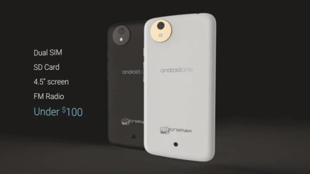 So soll das erste Android One Smartphone von MicroMax aussehen