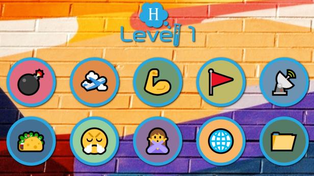 Die Aufgaben bei der Level 1 Challenge - heuer im Emoji-Stil