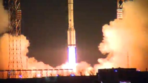 Die Proton-Rakete hob am Freitag ins All ab.