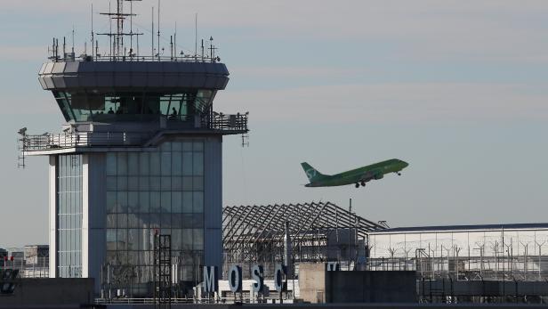 Russia's S7 Airlines aircraft takes off at the Domodedovo Airport outside Moscow