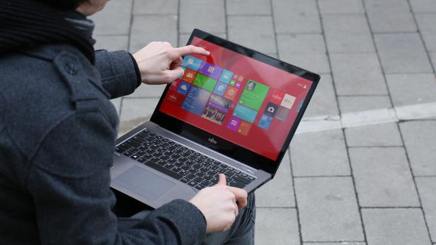 Ultrabook mit Touchscreen und Windows 8.1