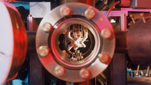 Ein Blick in das Innere eines Quantencomputers