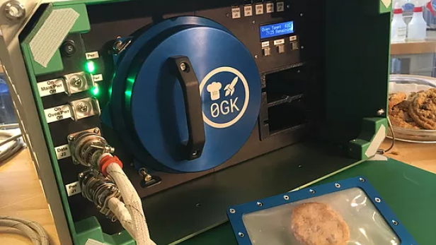 Der Zero-G Oven soll der ISS-Besatzung das Keksebacken ermöglichen
