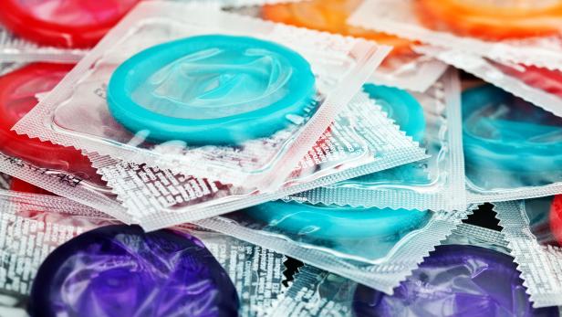 Safe Sex  Colorful Condoms