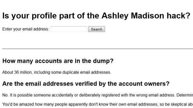 Ashley-Madison-Suchmaschine der Webseite cynic.al