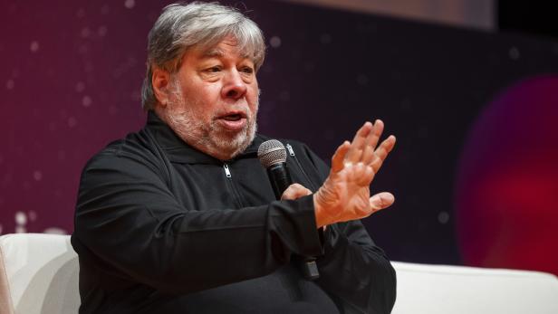 Co-founder of Apple Inc. Steve Wozniak in Budapest 