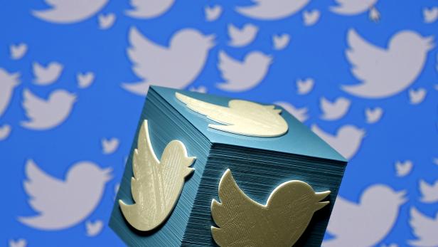 FILE PHOTO - A 3D-printed logo for Twitter is seen in this picture illustration made in Zenica