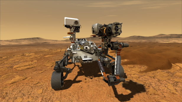 Mars-Rover hat nun auf allen Rädern heimliche Begleiter