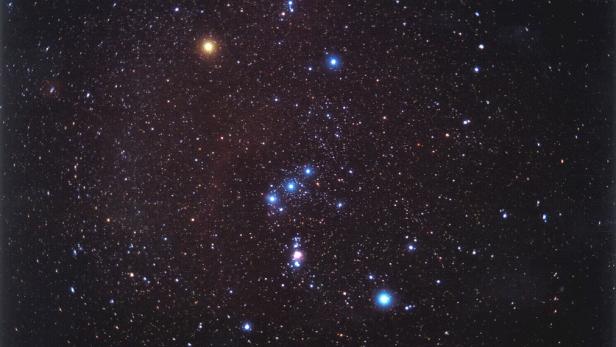 Die Aufnahme zeigt den Roten Überriesen Beteigeuze im Sternbild Orion