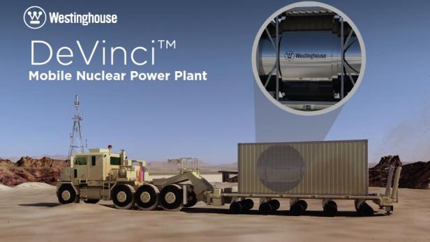 Westinghouse ist einer der 3 Unternehmen, die von den USA mit der Entwicklung eines Mikroreaktors beauftragt wurden
