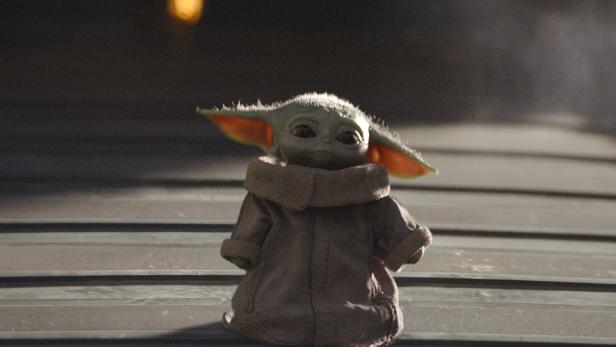 The Child, better known to audiences as "Baby Yoda", is seen in an undated still image from the Disney+ series "The Mandalorian\