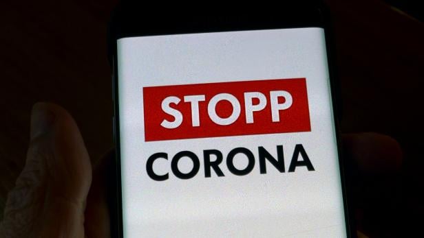++ THEMENBILD ++ CORONAVIRUS: "STOPP CORONA APP"