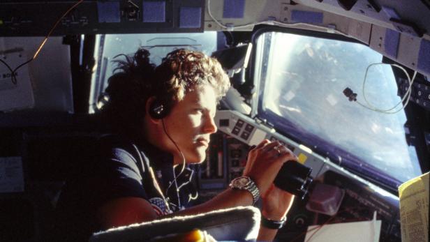 Kathy Sullivan auf der ISS (Archivbild)