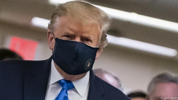 Trump: "Ich finde es großartig, eine Maske zu tragen"