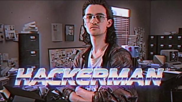 Der Hackerman ist eines der GIFs, die der Hacker verwendet hat